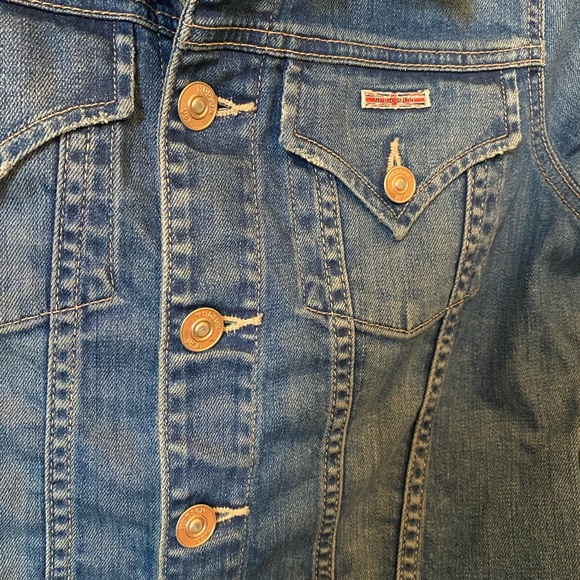 Hudson Denim Jean Jacket, size SM - Picture 7 of 8